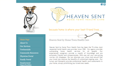 Desktop Screenshot of heavensentservices.com